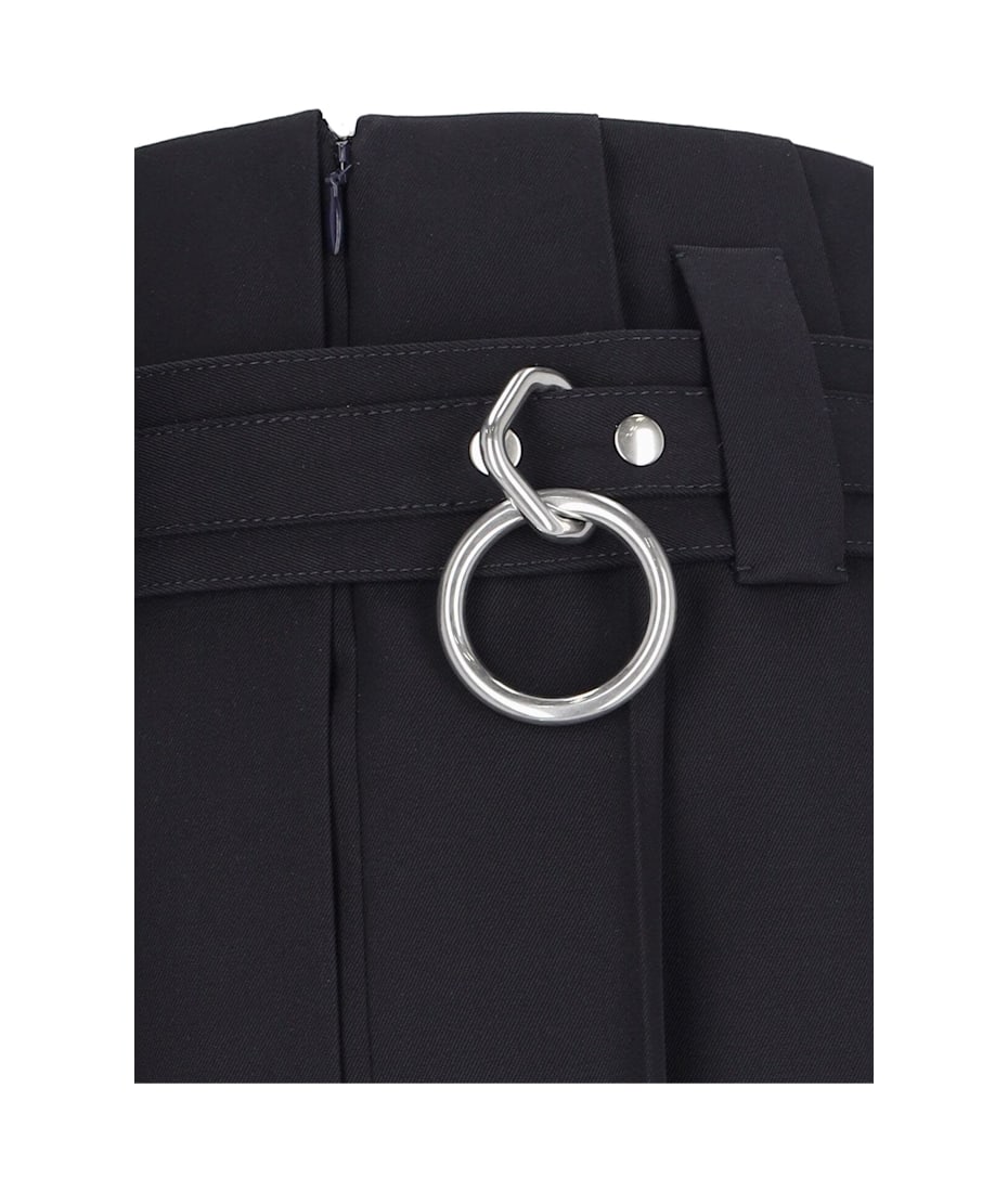 【送料&関税込】Prada Logo Midi Skirt Prada Logo Midi Skirt | italist