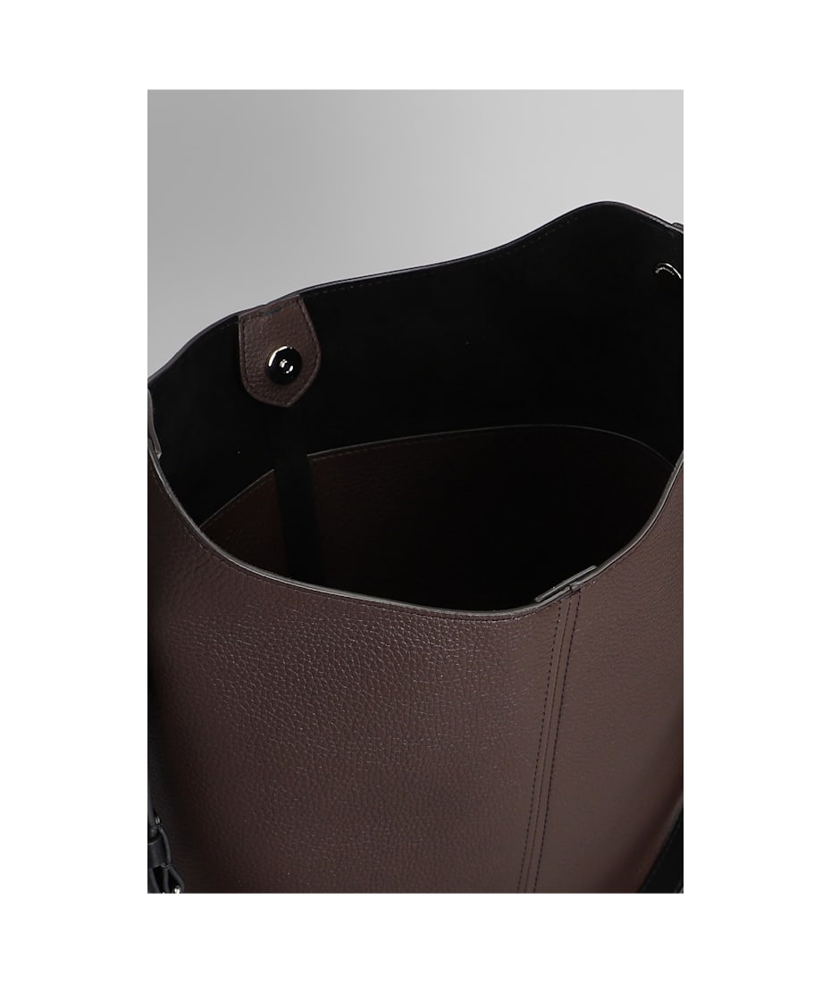 【送料&関税込】Maison Margiela Dres Sage Hobo Shoulder Bag Maison Margiela Dres Sage Hobo Shoulder Bag In Brown Leather