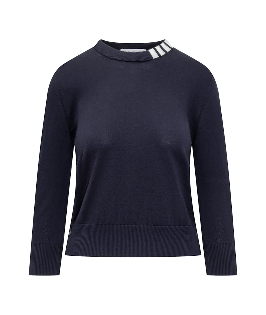 Thom Browne sweater セーター　size 3 Cotton Milano Stitch Stripe Pullover | Thom Browne