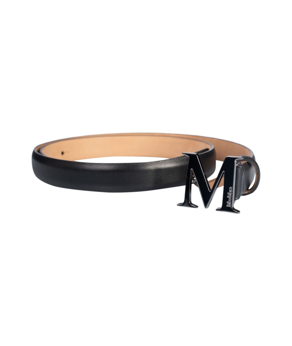 【送料&関税込】Max Mara Classic M Buckled Belt Max Mara M Buckled Belt | italist