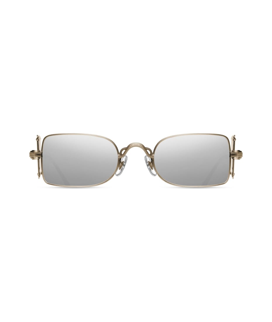 Matsuda 10611h - Brushed Gold / Brushed Silver Sunglasses