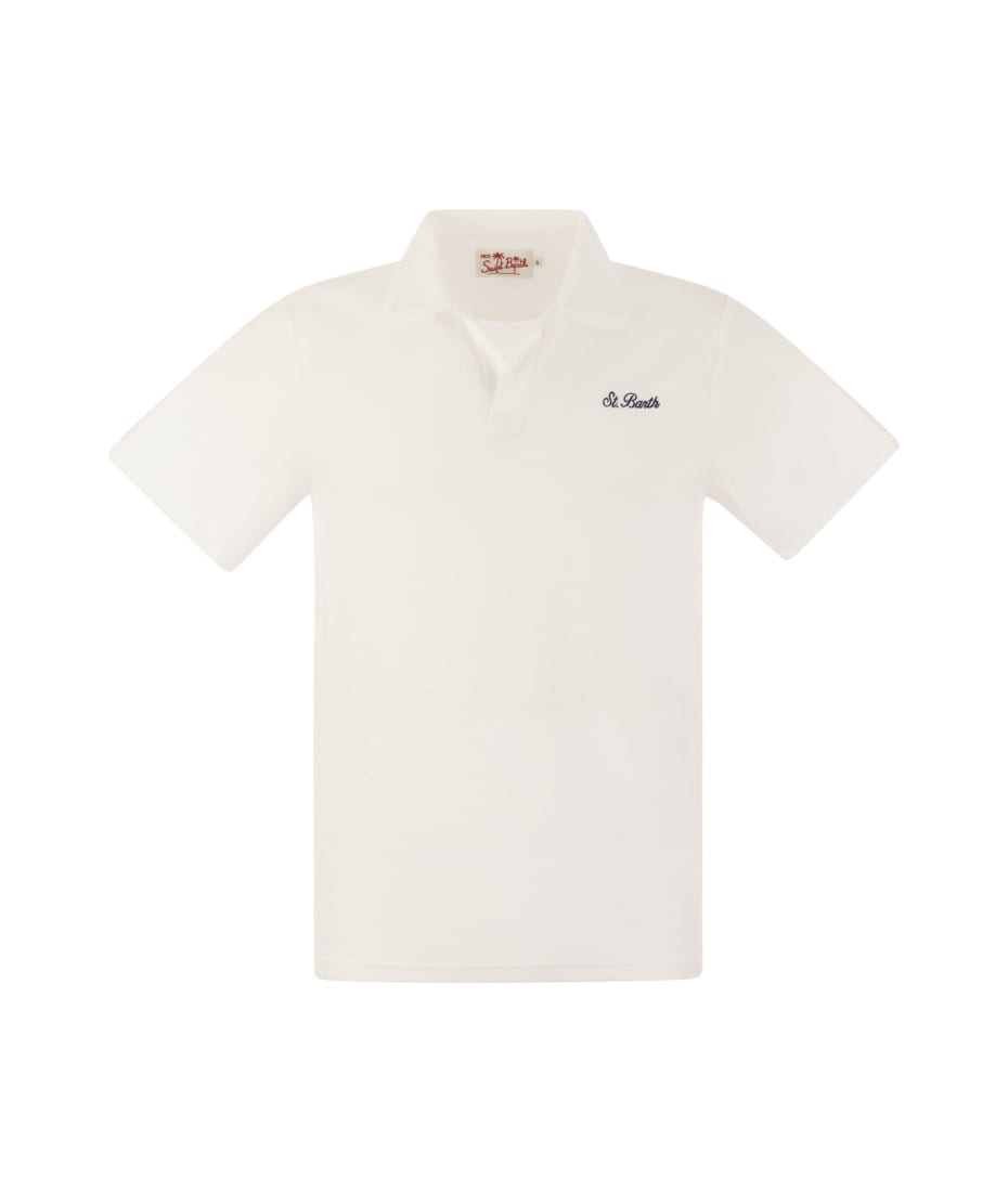 MC2 Saint Barth Jeremy - Cotton Terry Polo Shirt | italist