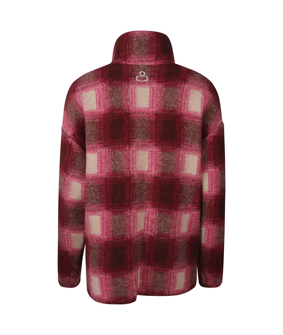 ISABEL MARANT｜COATS (GIOVANY (MA0164FA A3D27E 40FA)) Isabel Marant Étoile Orange Giovany Jacket In 11or Orange