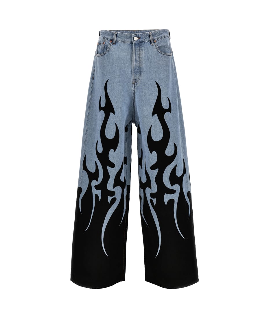 VETEMENTS 'fire Big Shape' Jeans | italist