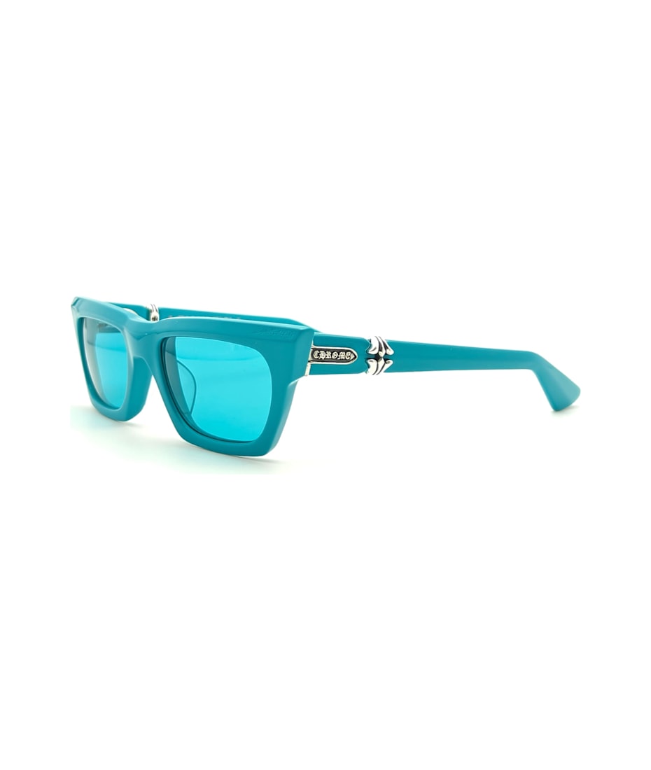 Cliterally - Teal Sunglasses