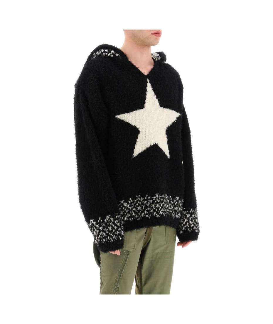 トップス Children of the discordance zip up Knit Children of the Discordance knit sweater DESTROY KNITHOODIE