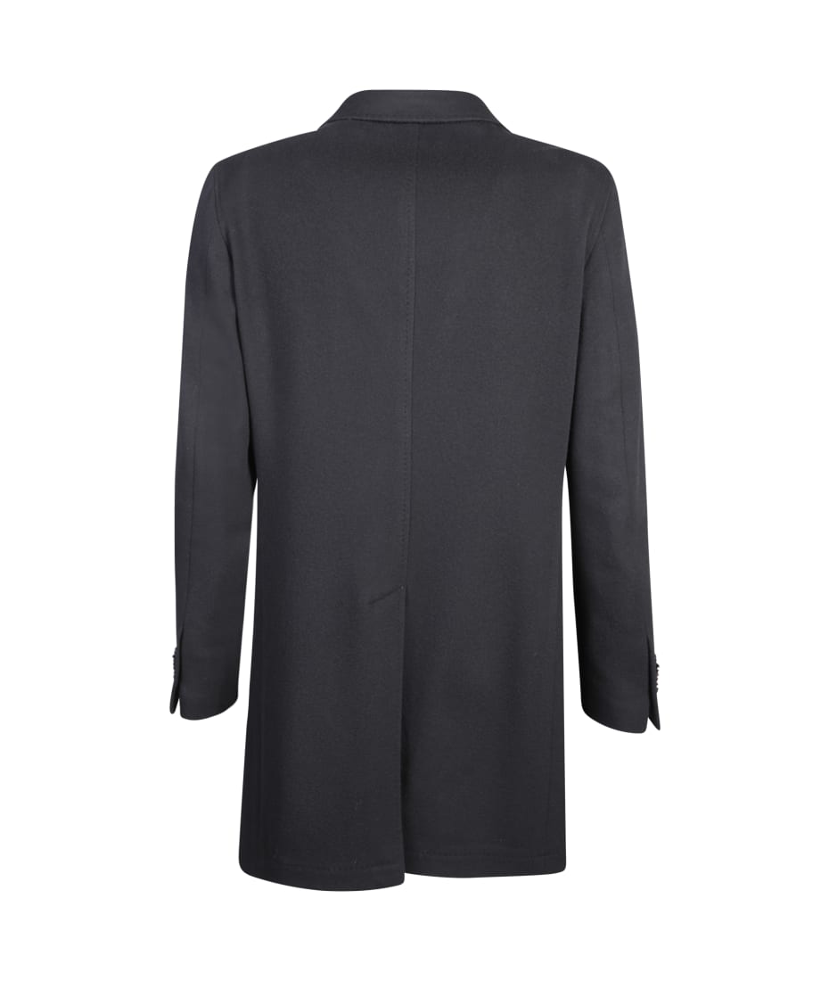 Tagliatore Single-breasted Black Coat | italist