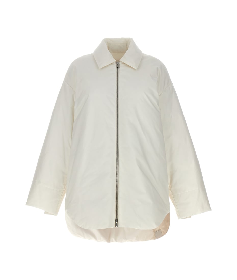 JIL SANDER ブルゾン(その他) アイボリー 4104825Y0054 Jil Sander Oversize Down Jacket | italist