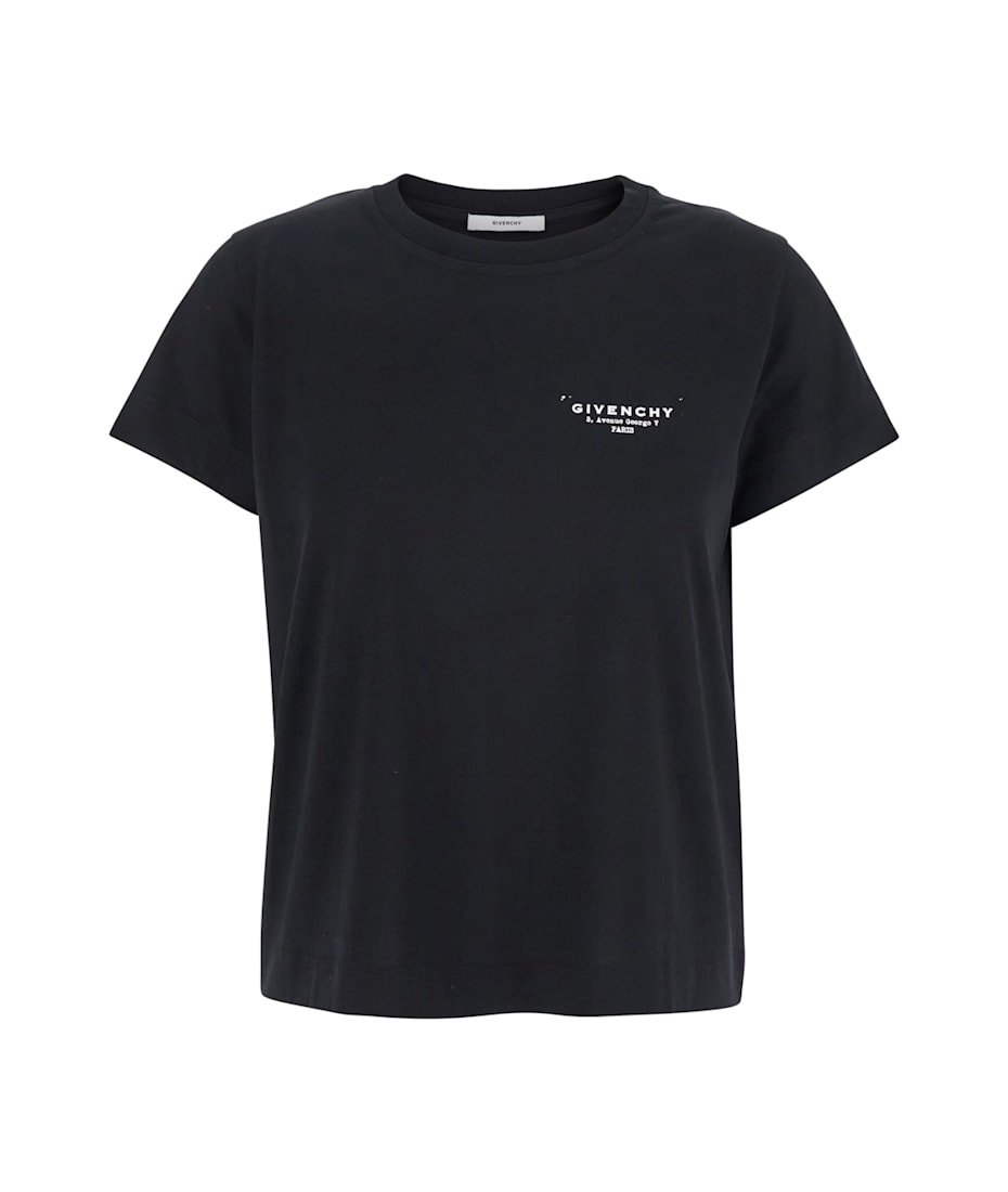 Givenchy Black Cotton T-shirt | italist