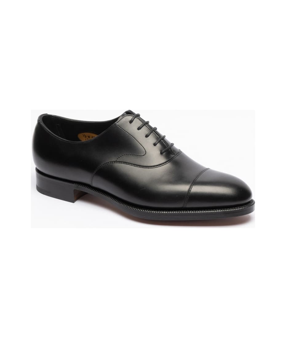 Edward Green Chelsea Black Calf Oxford Shoe | italist, ALWAYS LIKE