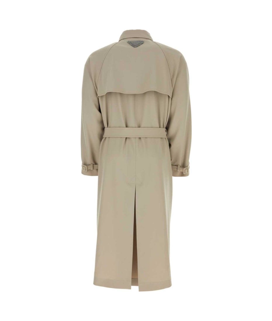 【送料&関税込】Prada Button-up Belted Jacket Prada Button-up Belted Jacket | italist