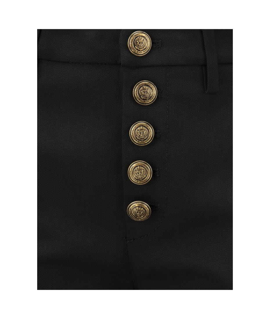 Dondup Carmen - Slim Gabardine Lyocell Trousers | italist