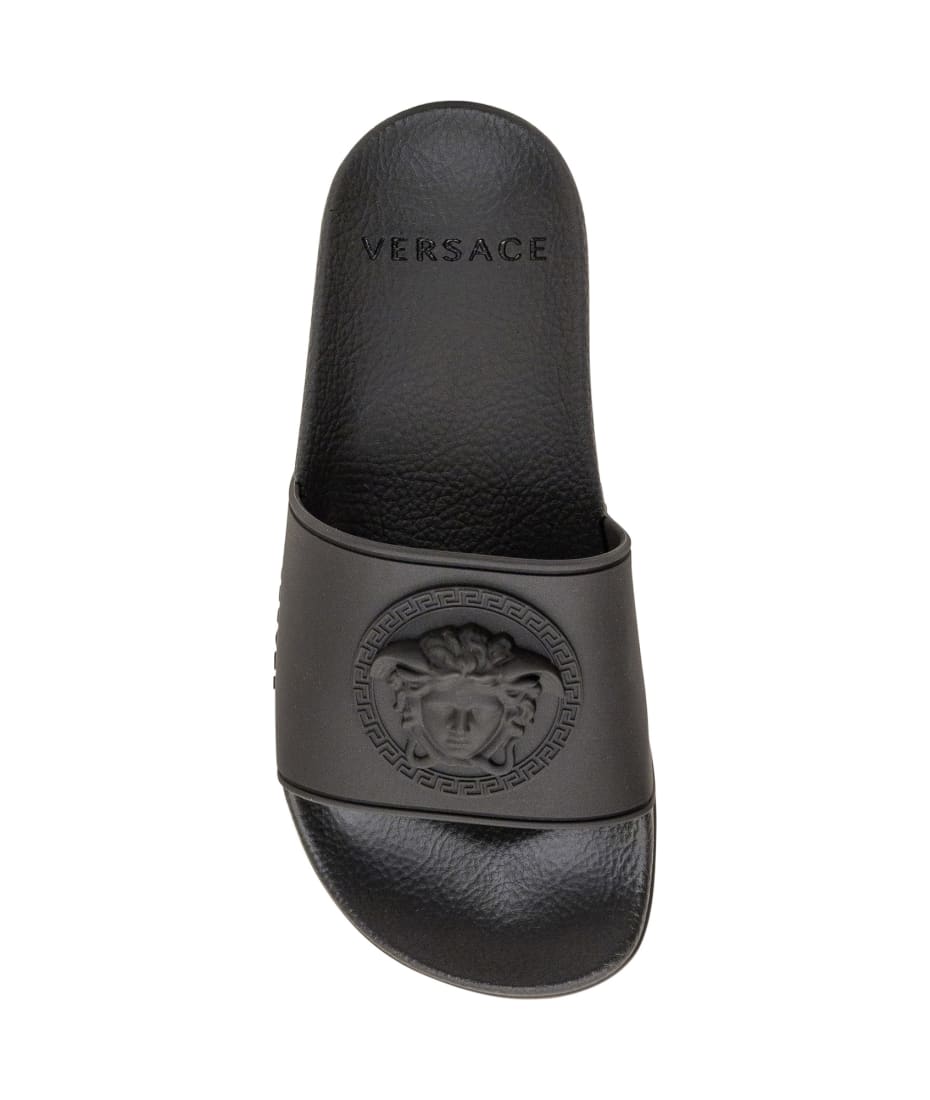 Young Versace Medusa Rubber - NERO
