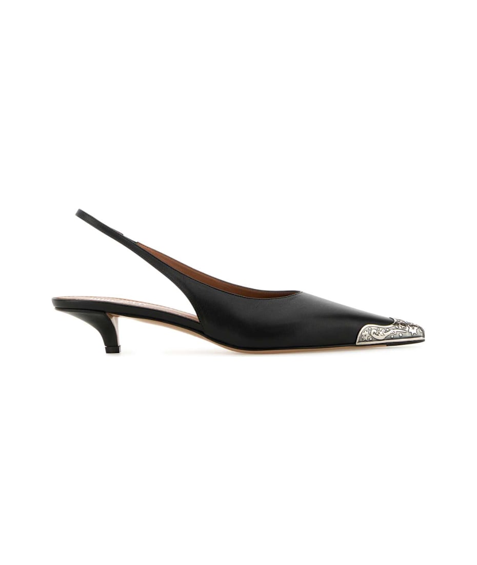 サンダル・ミュール PARIS TEXAS Black leather Jessica Western pumps Paris Texas Black Leather Jessica Western Pumps | italist