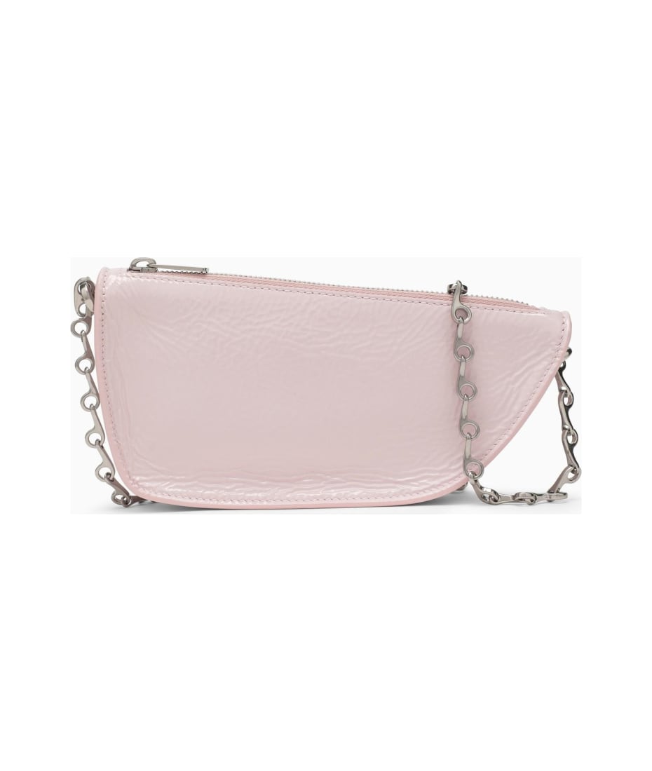 トートバッグ BURBERRY Pastel Pink Leather Micro Shield Shoulder Bag Burberry Shield Micro Pink Shoulder Bag | italist