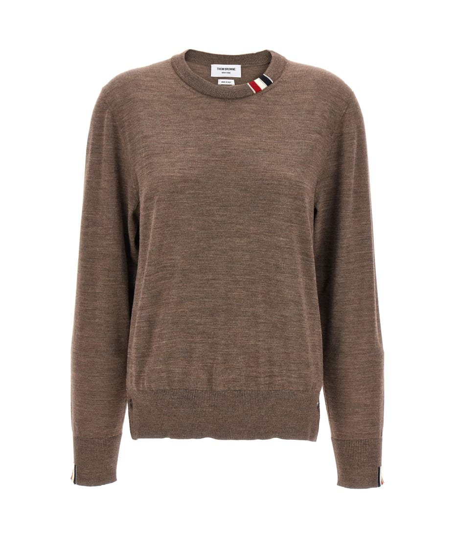 Donegal Twist Cable 4-Bar Classic Crew Neck Pullover