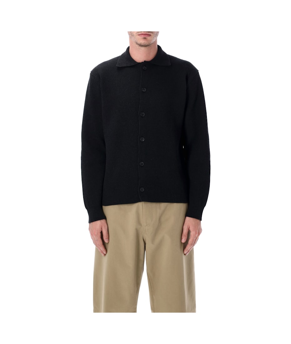 トップス SUPER FINE WOOL RIB KNIT SHIRT CARDIGAN AURALEE SUPER FINE WOOL RIB KNIT SHIRT CARDIGAN – Chum!