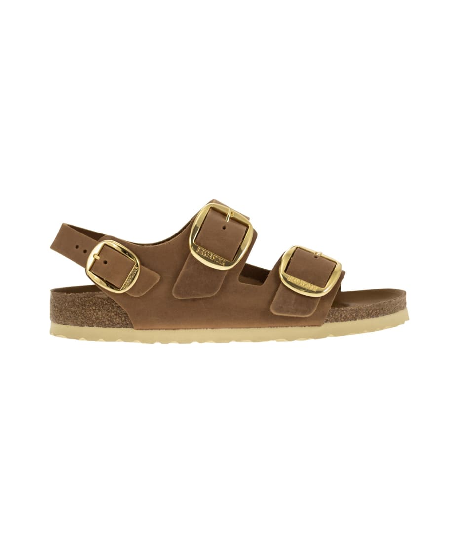 ★関税・送料込み★Birkenstock★Milano Big Buckle Sandals Milano Big Buckle Oiled Leather Cognac | BIRKENSTOCK