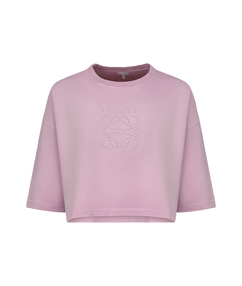 Tシャツ・カットソー LOEWE Cropped top made of cotton jersey Loewe Cotton Crop T-shirt | italist