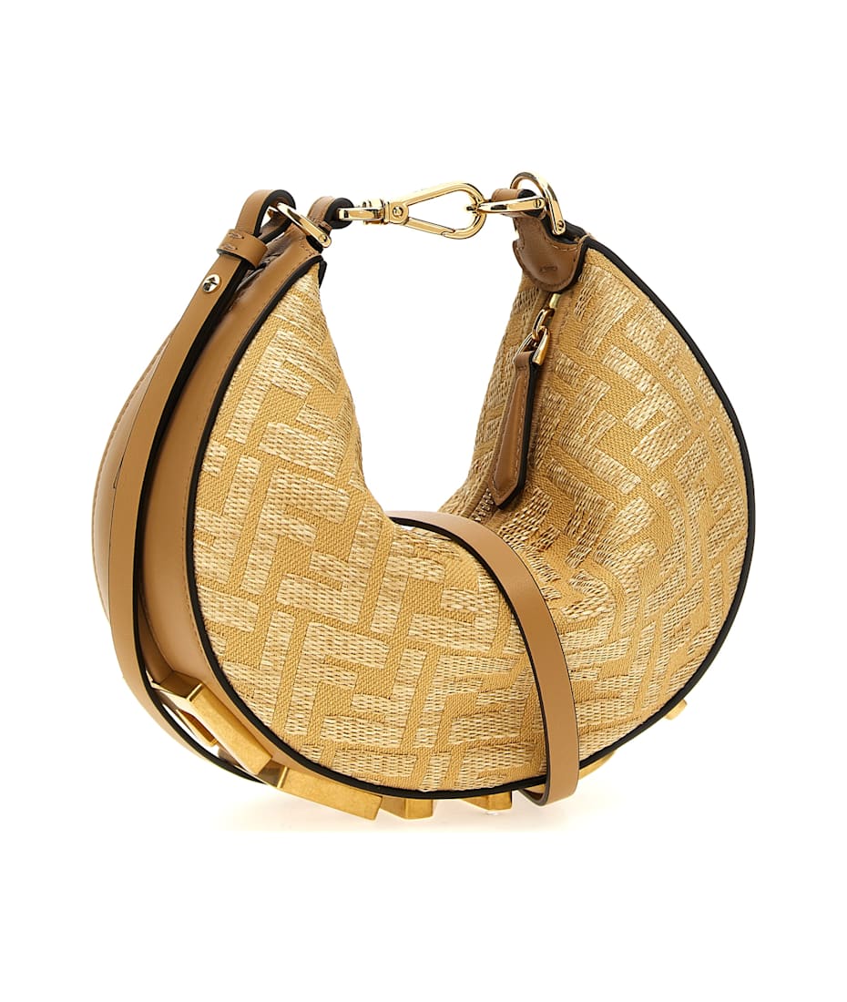 ハンドバッグ FENDIGRAPHY MINI HANDBAG Fendigraphy Mini Denim Blue | Fendi