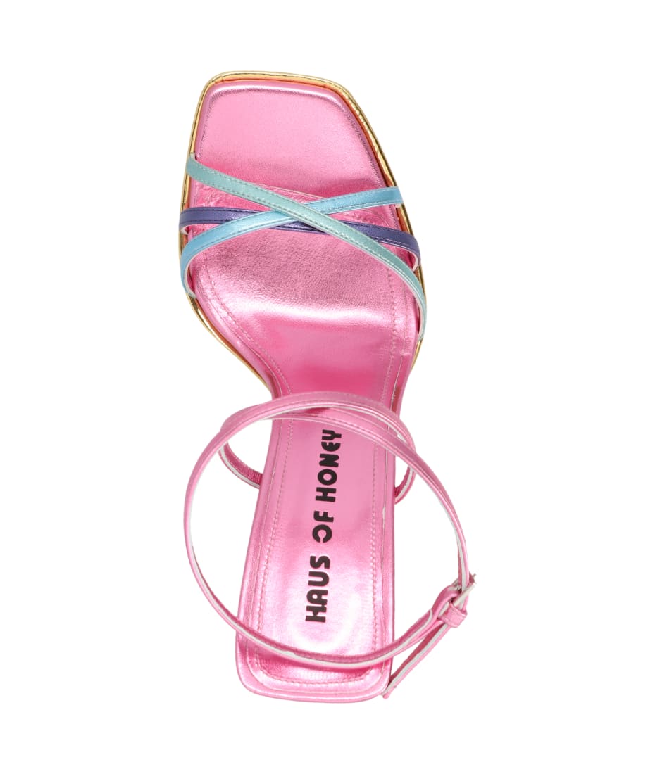サンダル・ミュール HAUS OF HONEY Platform sandals Multicolor Haus of Honey Platform Sandals | italist