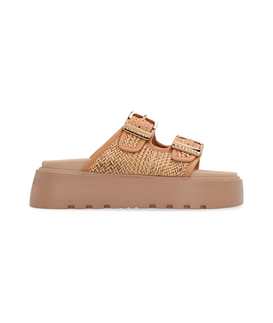 サンダル・ミュール CASADEI Women Sandals 2M482J0401C2798 2804 Beige Sandal whit heel Nude Casadei - Le Follie Shop