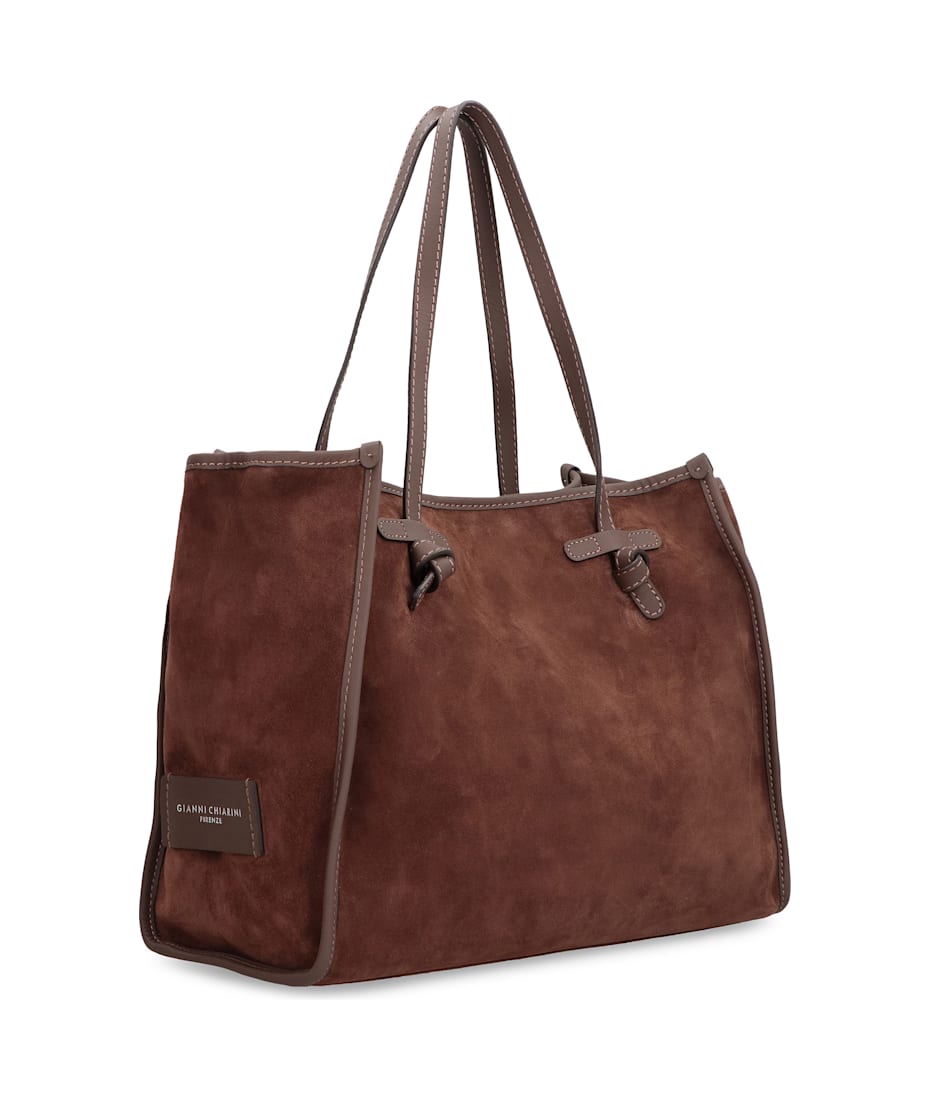 Gianni Chiarini Marcella Suede Tote Bag italist