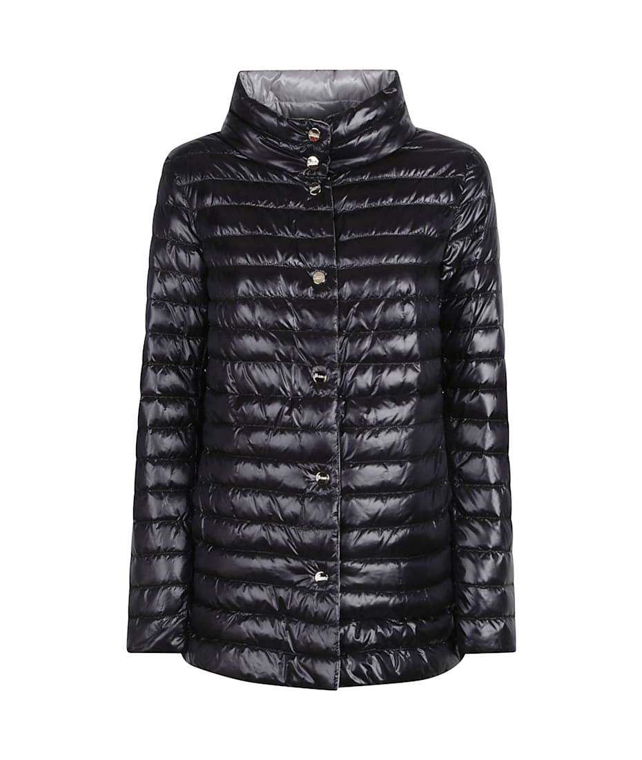 HERNO ロングダウンジャケット PI0377D-13116-9450 Herno Long Down Jacket | italist HERNO ロングダウンジャケット