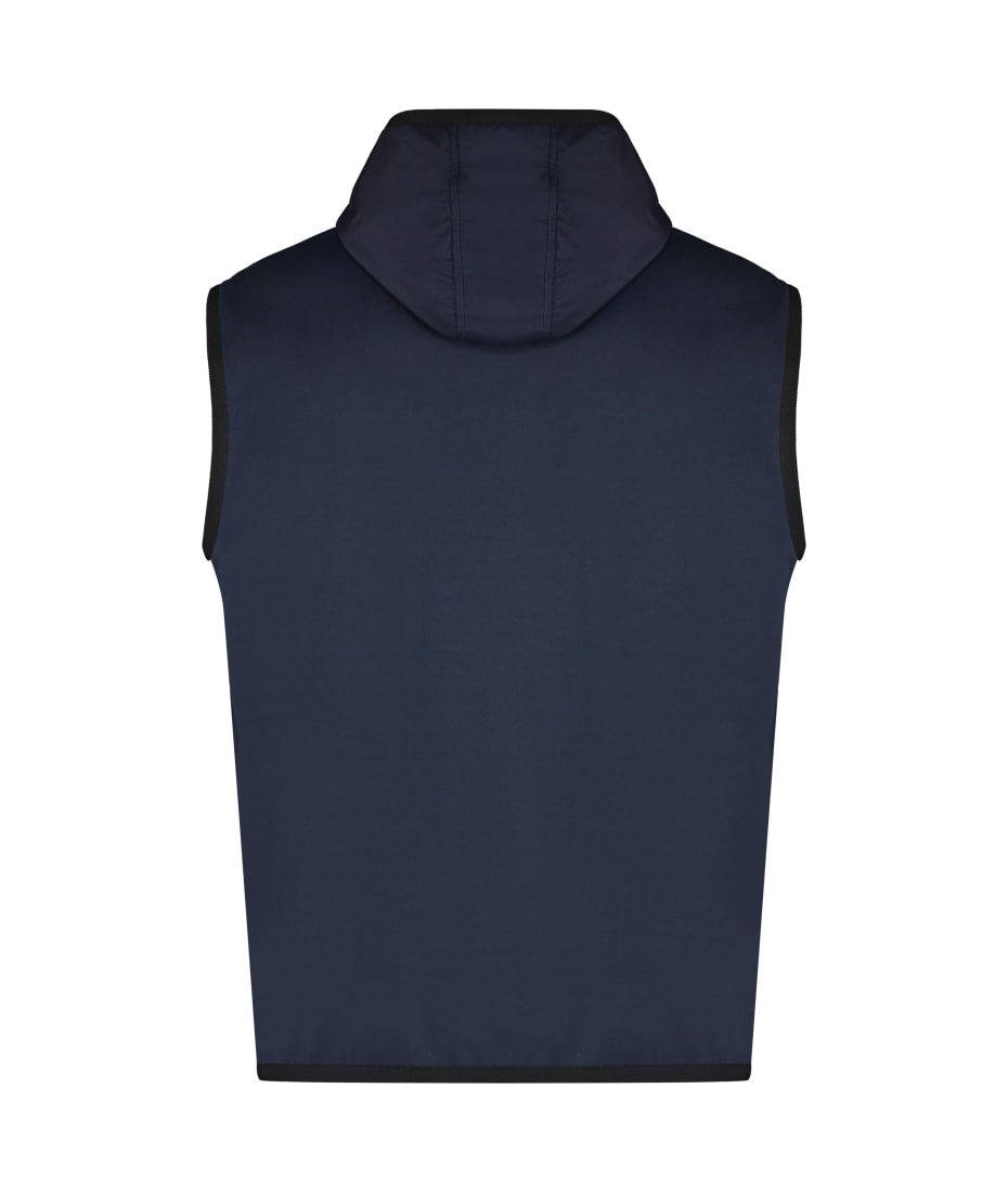 Dolce & Gabbana Sporty Vest With Zipper - blue