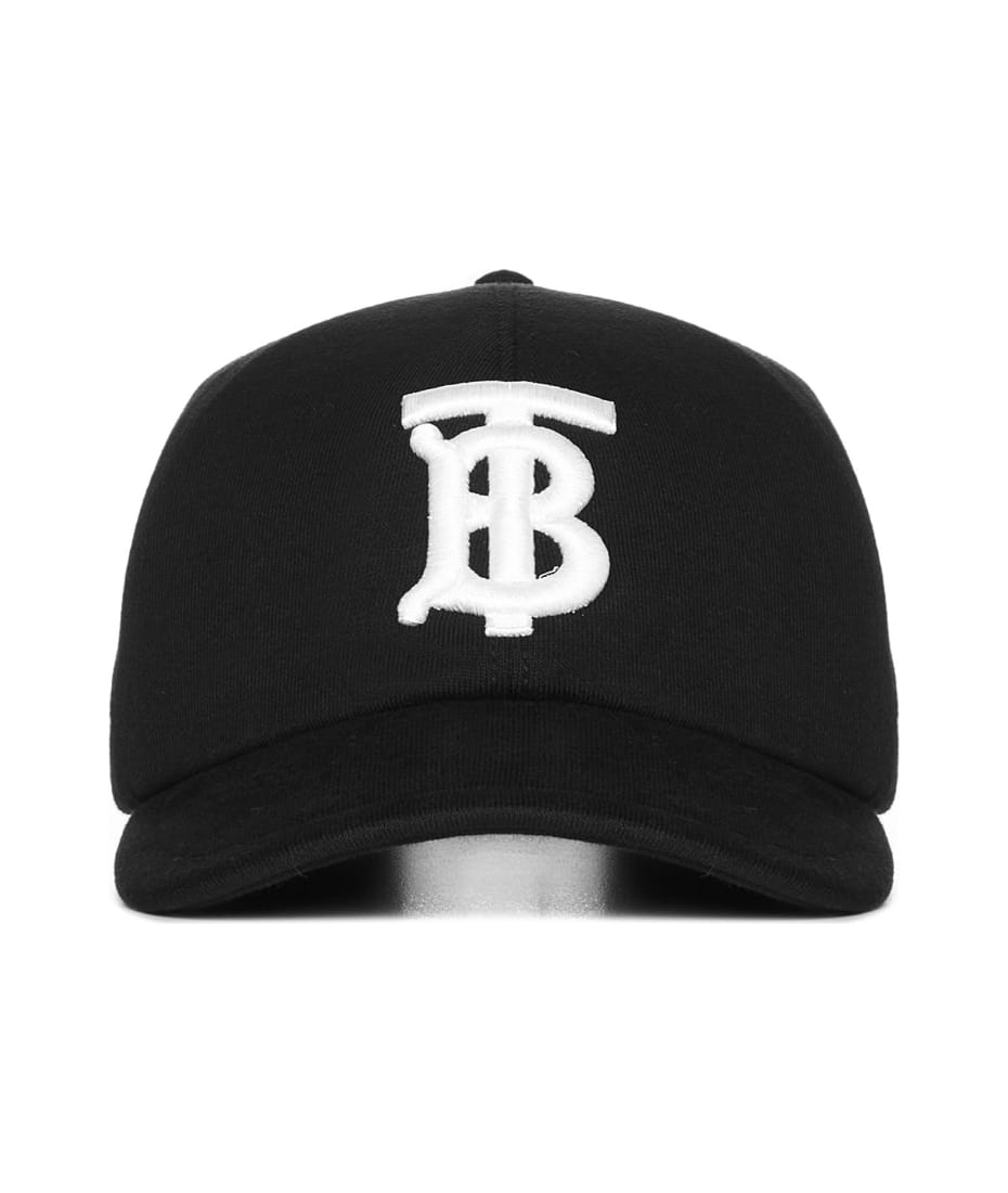 Burberry Baseball Cap With Embroidered Monogram | italist