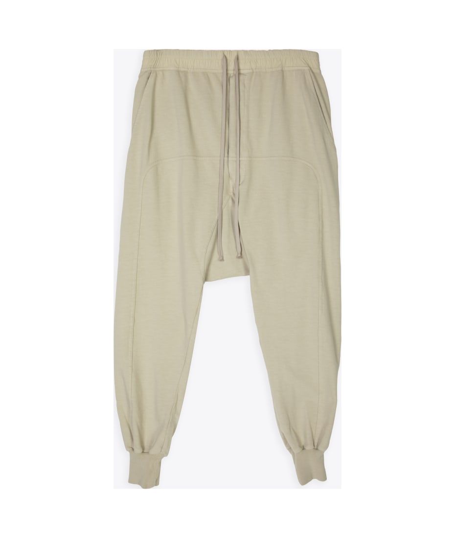 DRKSHDW Prisoner Drawstring Pearl grey cotton drop crotch pant