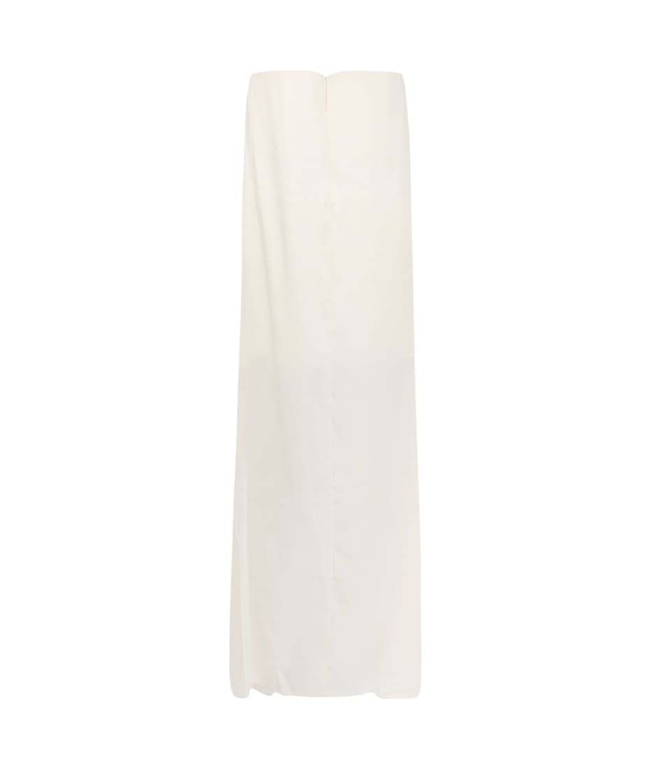 NEW ARRIVALS Solene Mini In Blanc De Blanc Dress - White