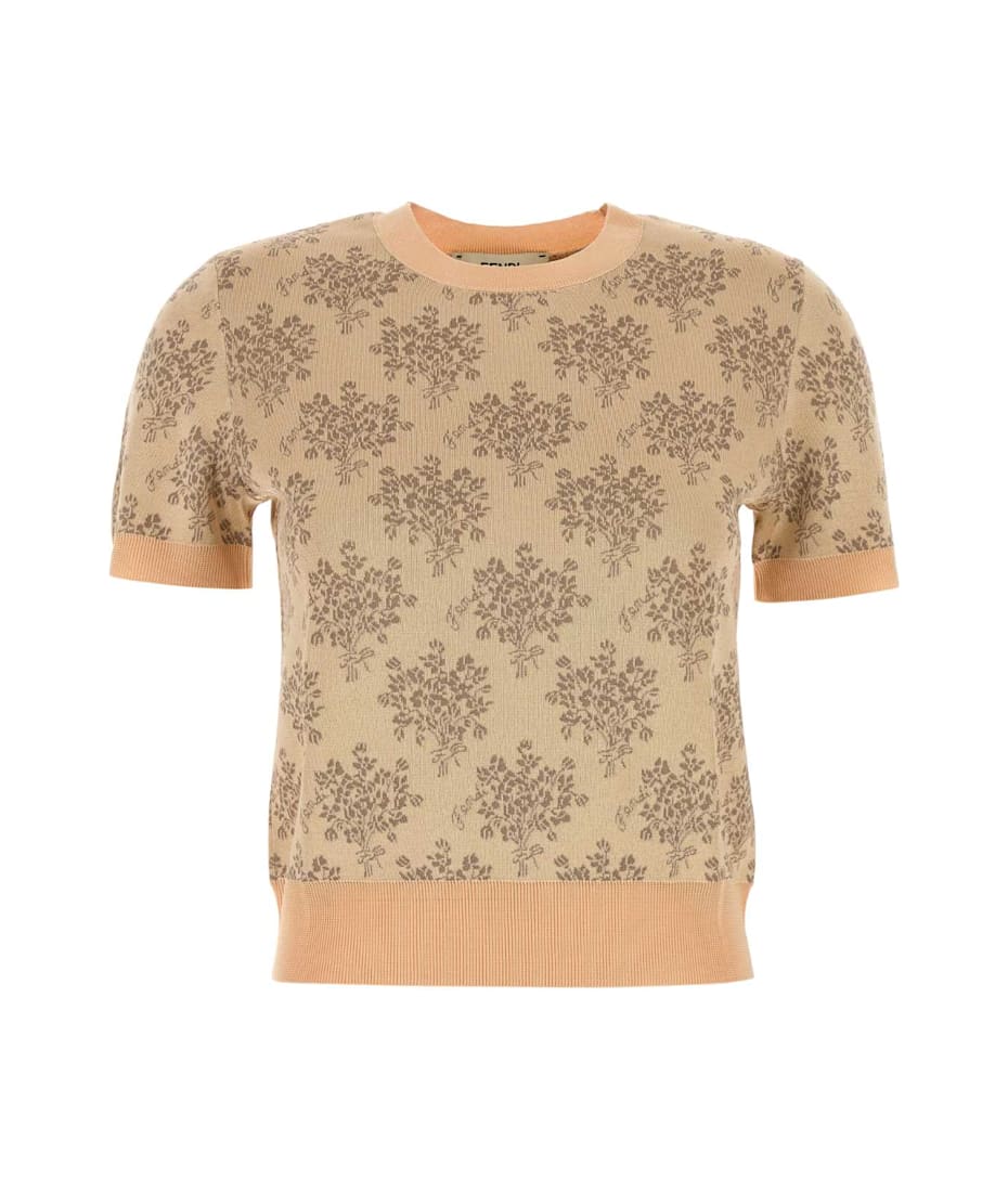 【送料&関税込】Fendi Embroidered Viscose Sweater Fendi Embroidered Viscose Sweater | italist