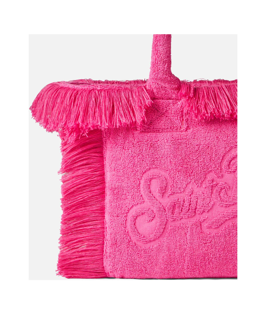 MC2 Saint Barth Colette terry-cloth tote bag, Pink
