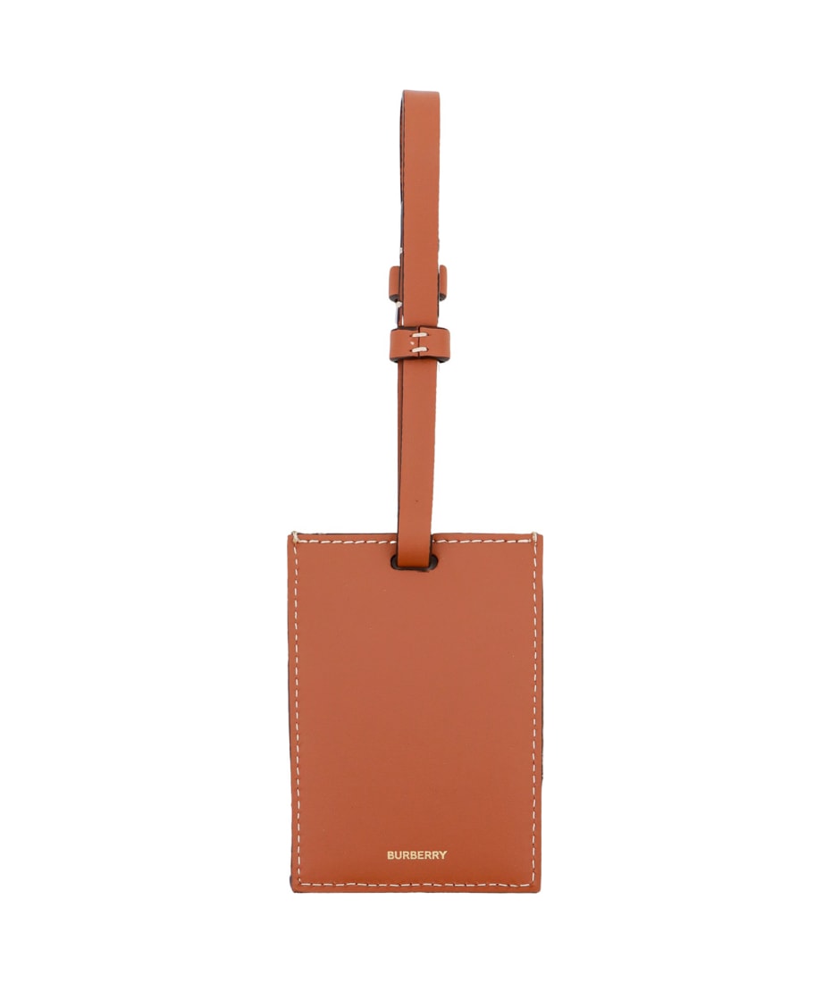 カードケース・名刺入れ Burberry check luggage tag Burberry Burberry Checked Logo Detailed Luggage Tag