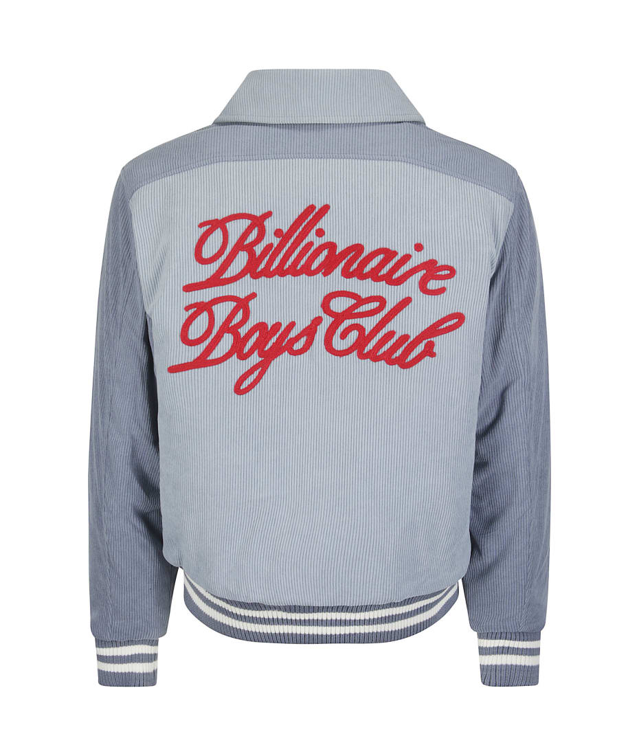 Billionaire Boys Club Crest monogram-print Bomber Jacket - Grey