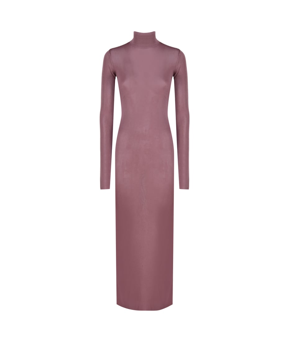 ワンピース Saint Laurent Burgundy viscose long dress Saint Laurent Long Dress In Viscose | italist