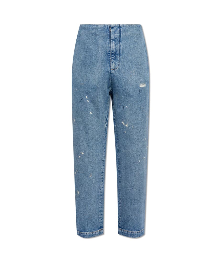 MM6 Maison Margiela Paint Splatter Detailed Jeans | italist
