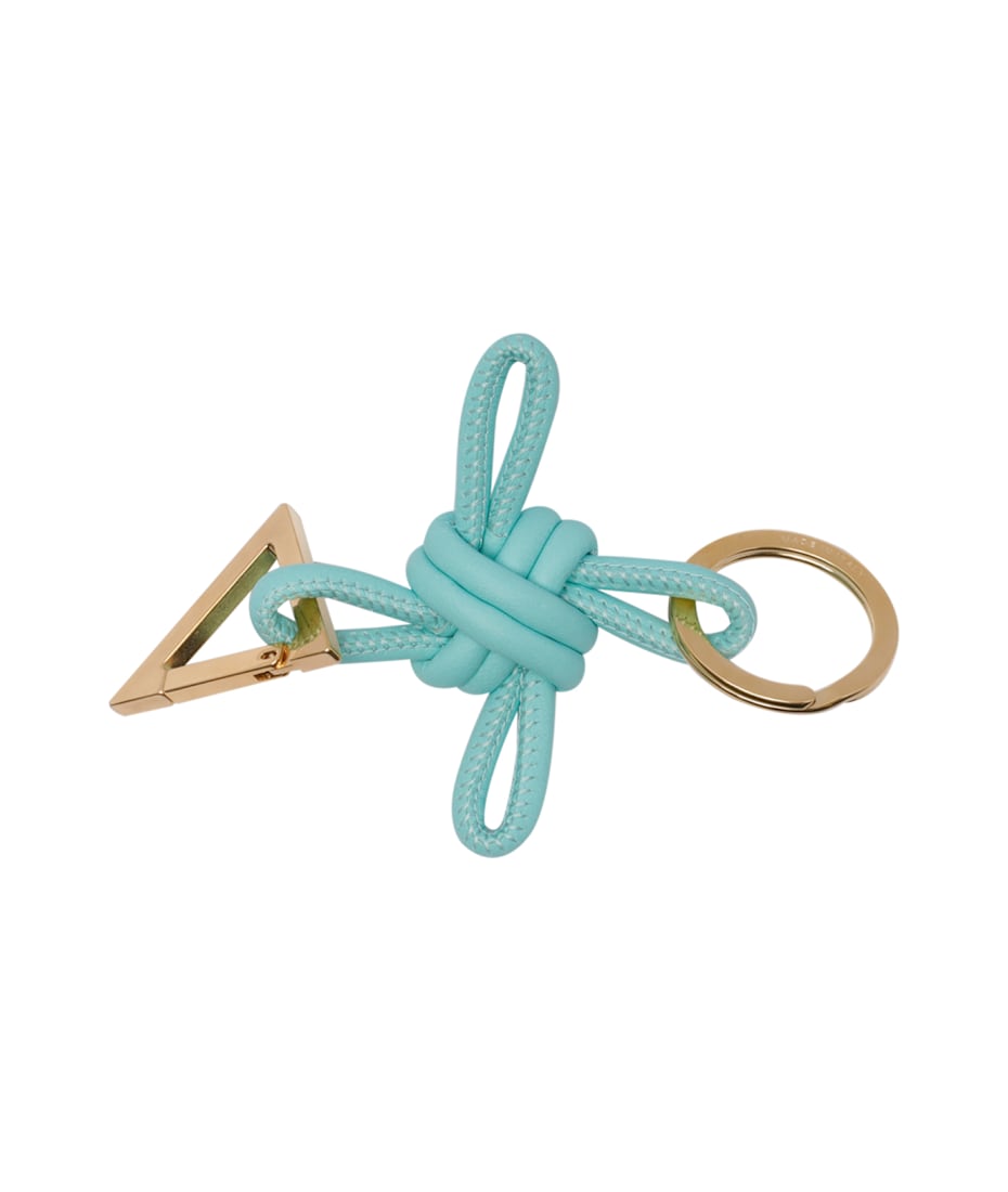 ★BOTTEGA VENETA★ Triangle Keyring Travertine 619100V005029 Bottega Veneta Triangle Keyring | italist