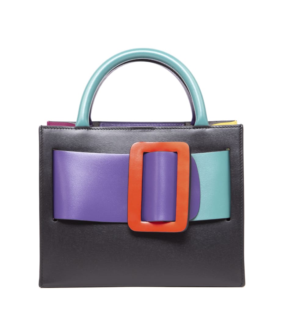 BOYY Bobby 23 Color Block Leather Handbag