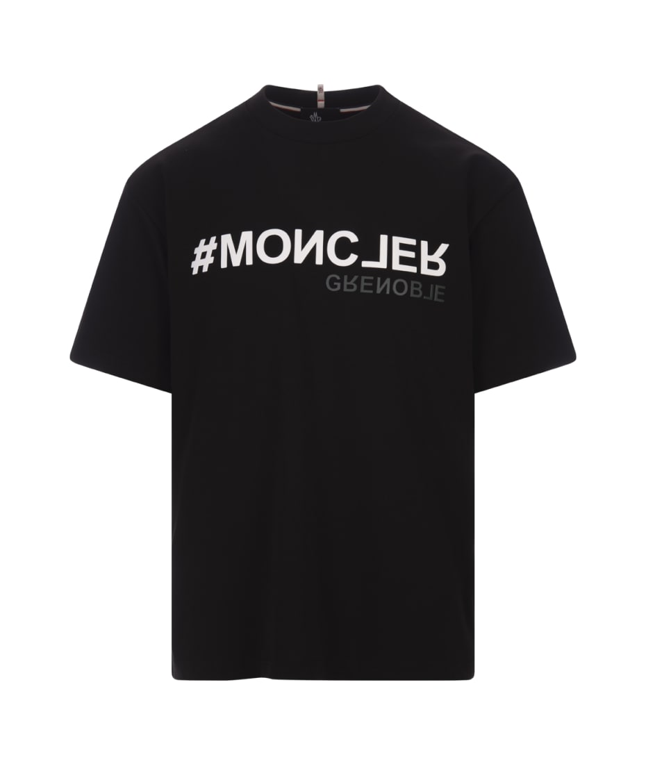 Moncler Cotton Logo Print T-Shirt | Harrods US