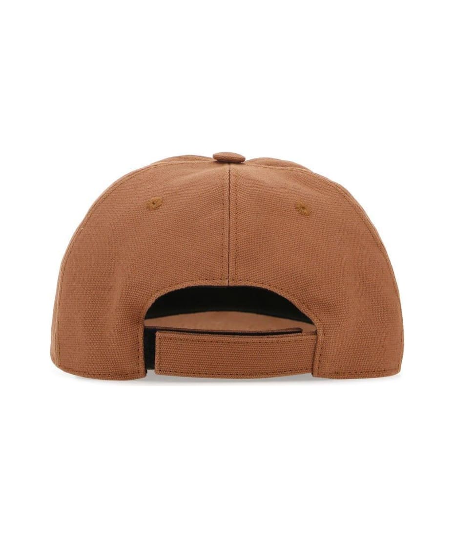 キャップ Stella McCartney Caramel cotton blend baseball cap Stella McCartney Caramel Cotton Blend Baseball Cap | italist
