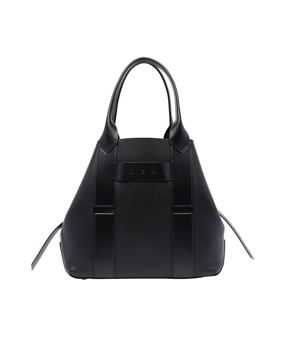 トートバッグ Hogan HOGAN SCRIPT MEDIUM SHOPPING BAG Hogan Script Shopping Bag Medium BROWN for Woman