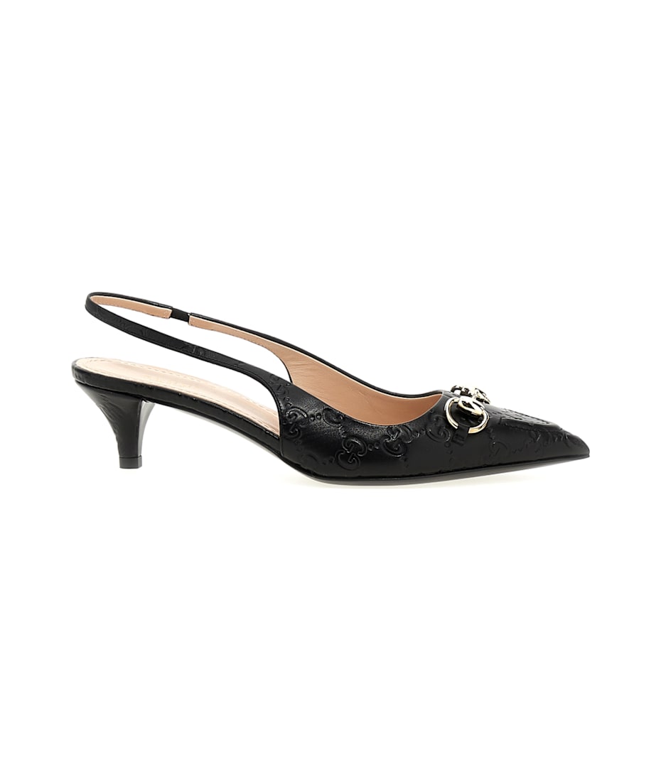 【関税込み】gucci Morsetto' slingback Gucci 'morsetto' Slingback | italist