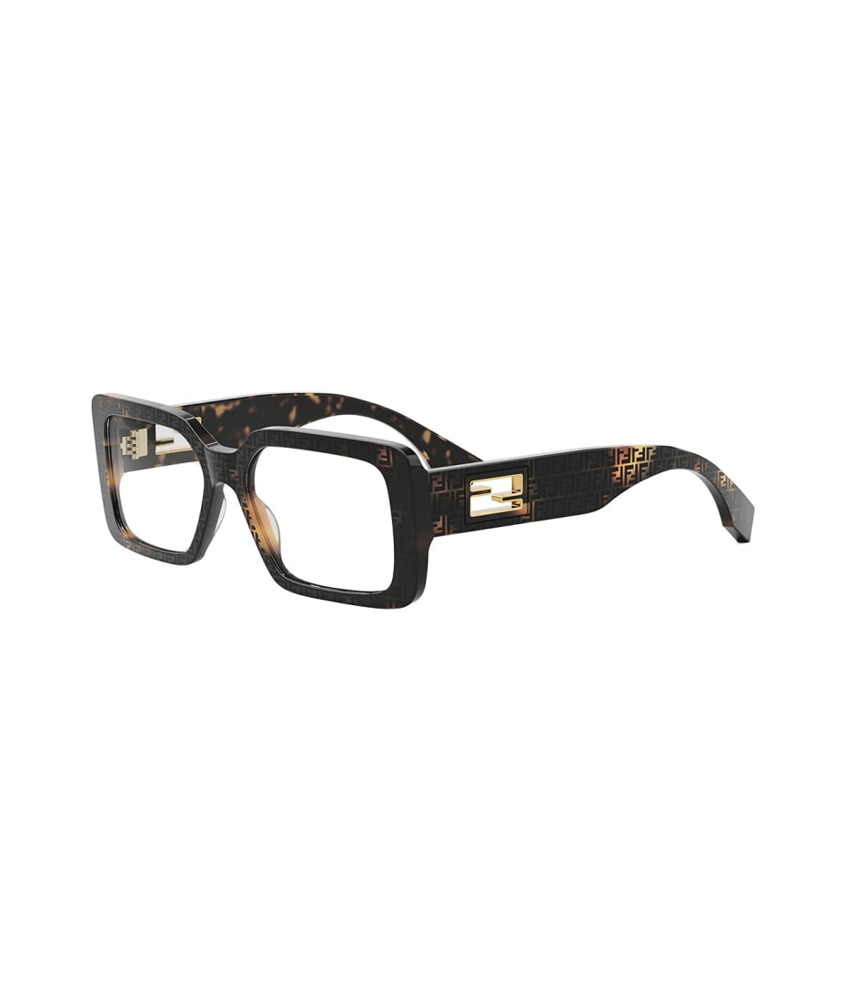 メガネ FENDI Woman Optical frames Brown FE50072I 055 Fendi Eyewear Fe50072i 055 Glasses | italist