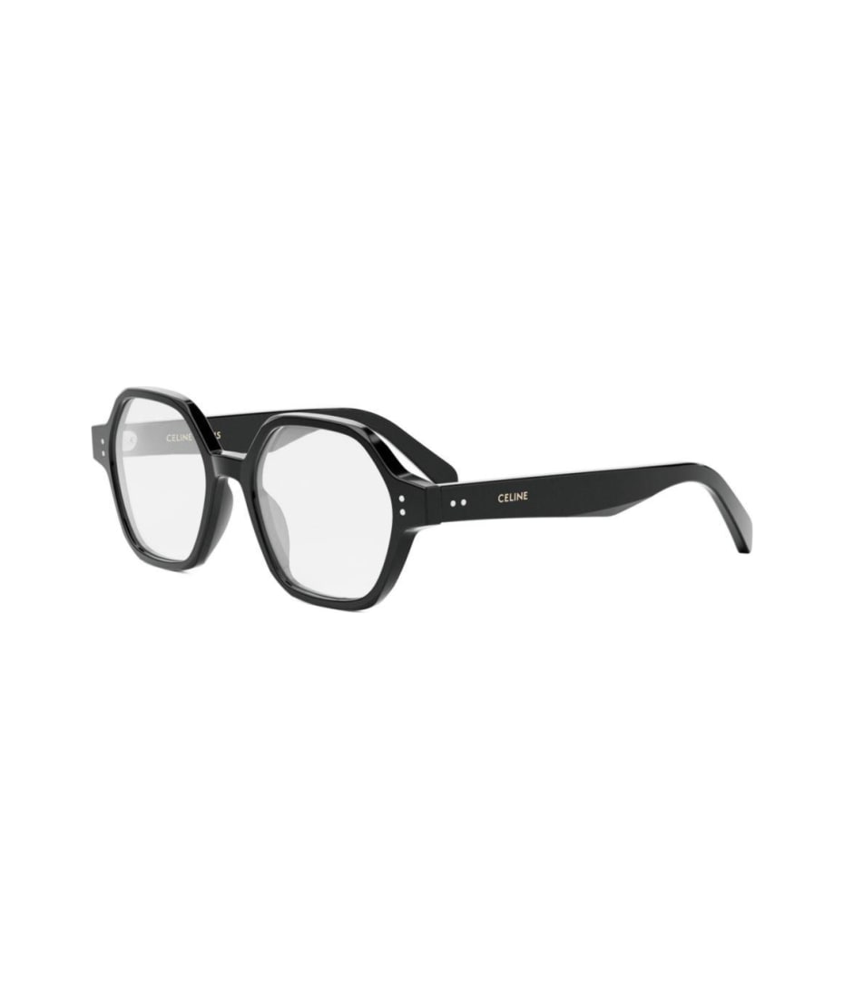 【送料&関税込】Celine Hexagon Frame Glasses CELINE EYEWEAR Triomphe hexagon-frame silver-tone sunglasses