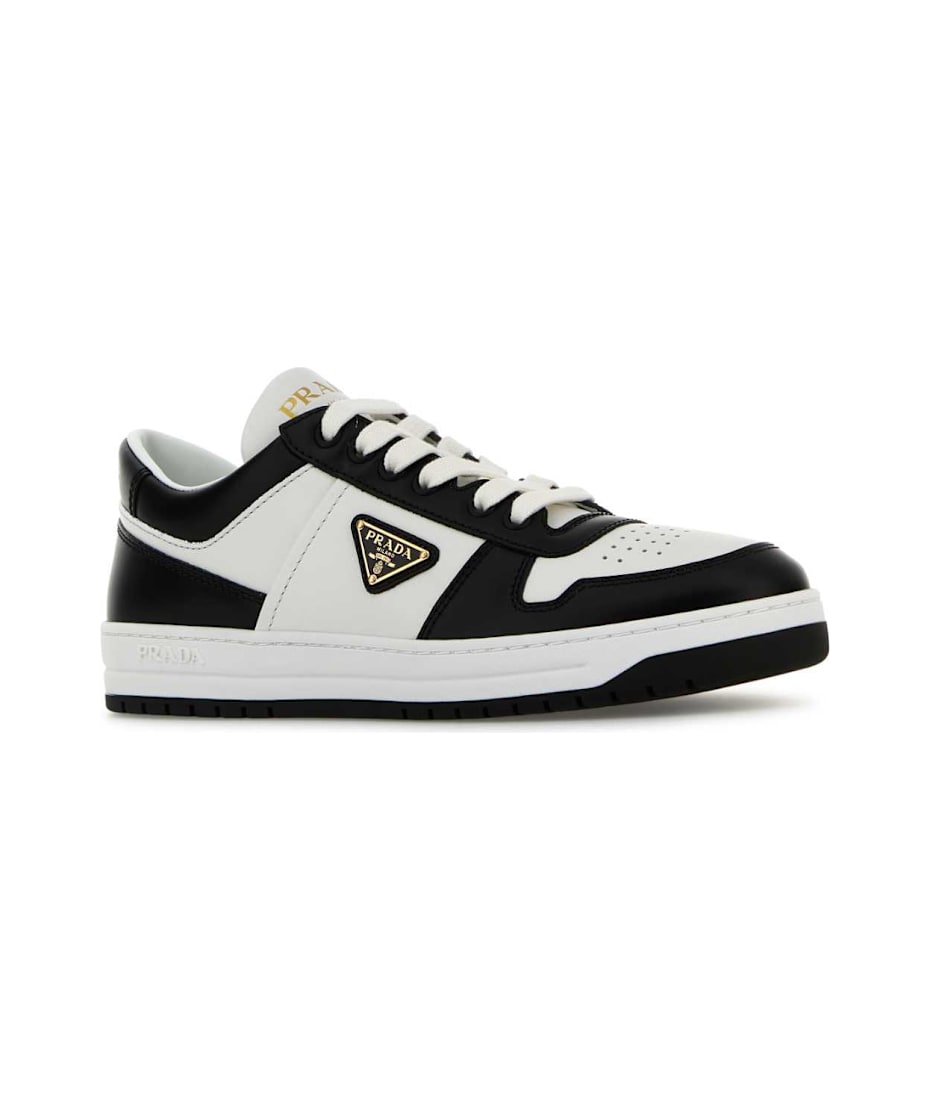 スニーカー Prada Two-Tone Leather Downtown Sneakers Prada Two-tone Leather Downtown Sneakers | italist