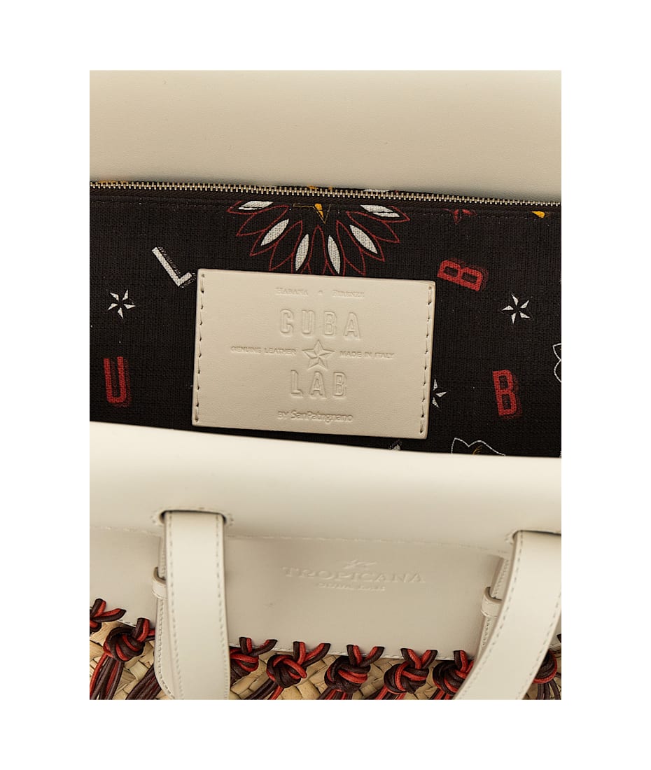 トートバッグ CUBA LAB Cuba Lab x SanPa 'Tropicana' shopping bag CUBA LAB x SanPa Tropicana Tote Bag | Neutrals | FARFETCH