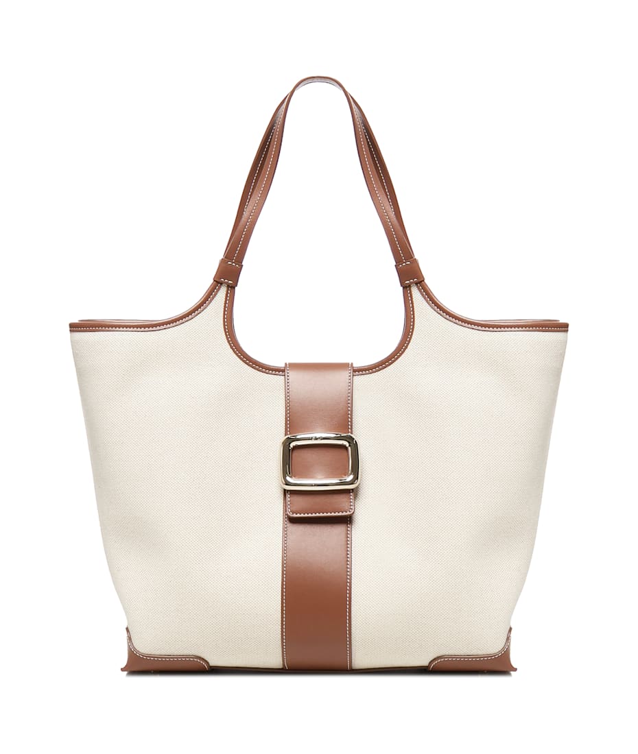 【関税&送料込】Roger Vivier Roger Vivier Viv Choc e Ho Roger Vivier Viv' Choc Tote Bag | italist