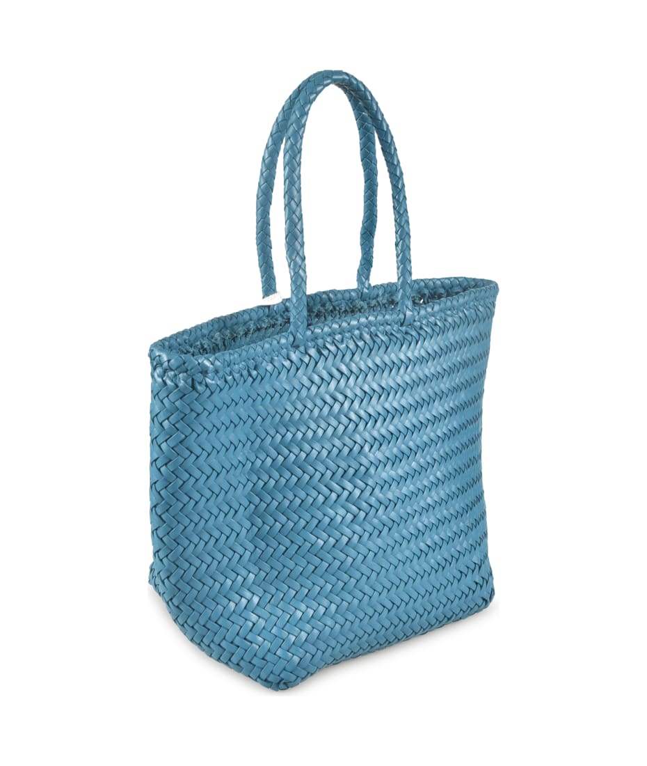 Dragon Diffusion Grace Basket Small Shopper Bag - Steel Blue